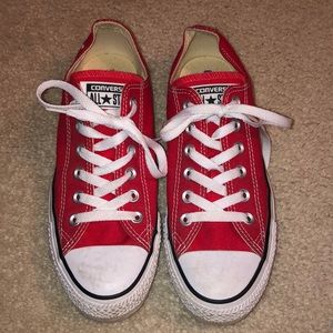 Converse Chuck Taylor All Star Low Top (Red)